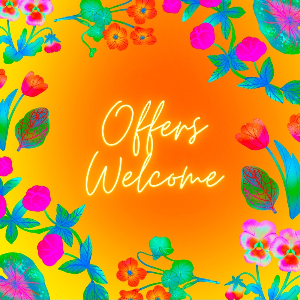 I love reasonable offers 🌟